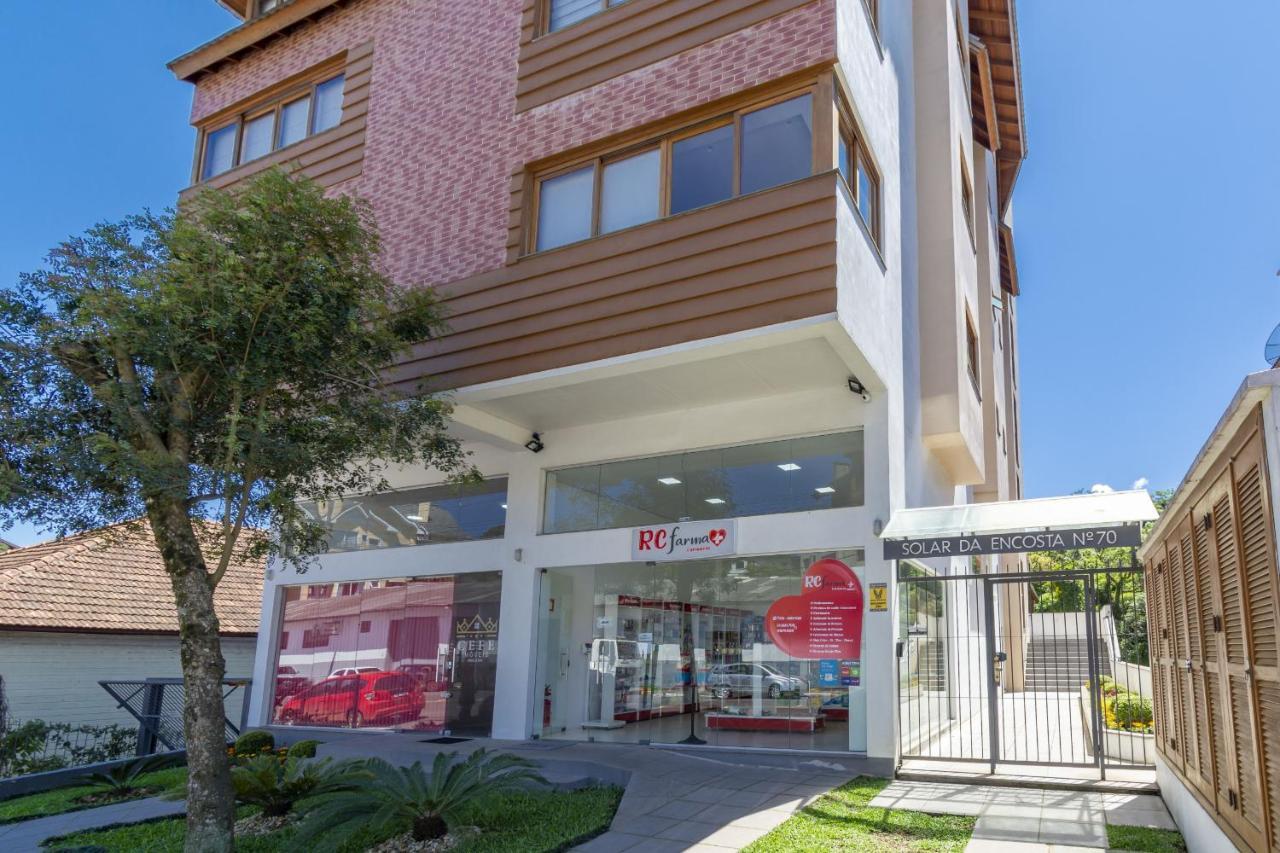 Rosa Edificio Solar Da Encosta Apartment Gramado Exterior photo